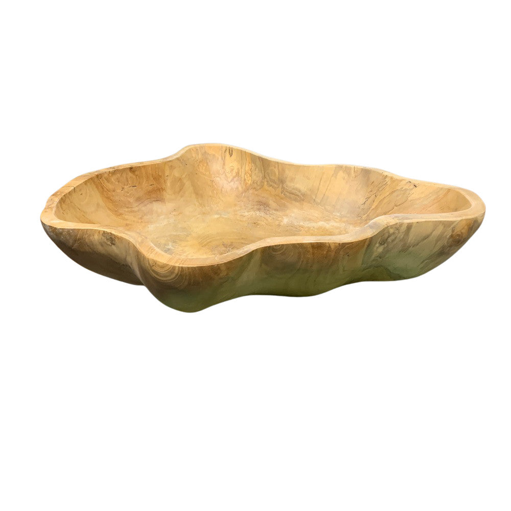 Medium Wooden Bowl - Berbere Imports