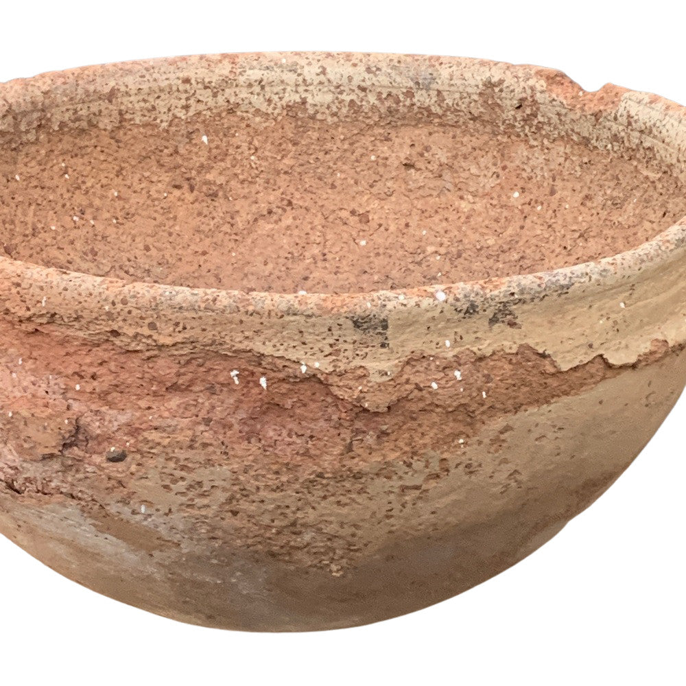 Antique Moroccan Terracotta Bowl - Berbere Imports