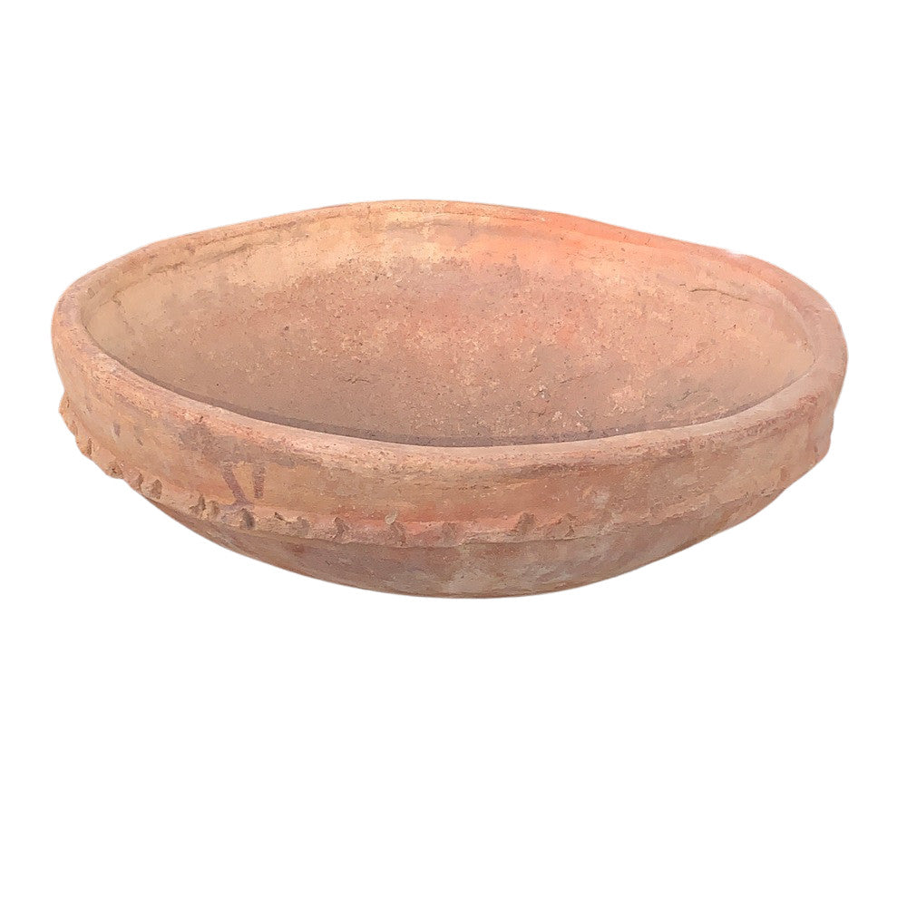 Antique Moroccan Terracotta Bowl - Berbere Imports