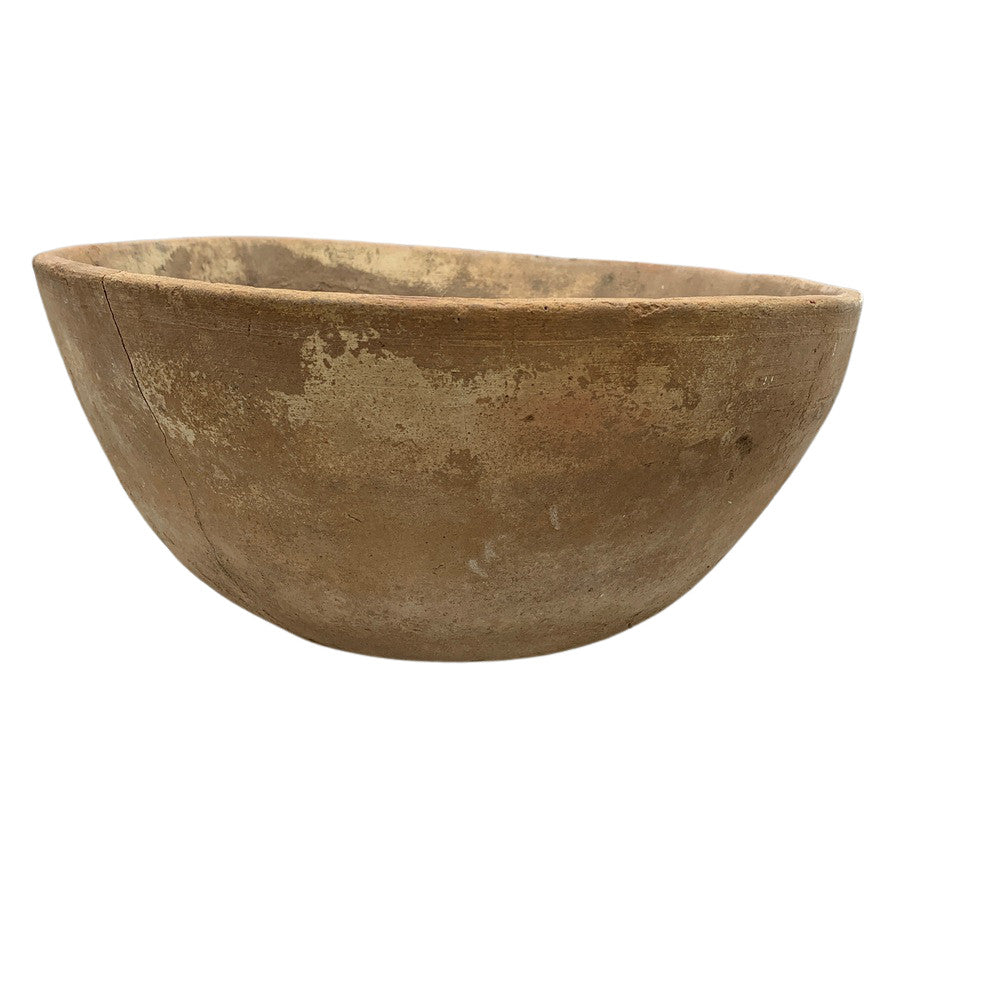 Antique Moroccan Terracotta Bowl - Berbere Imports