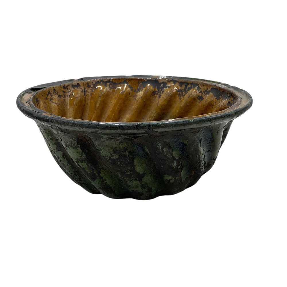 Antique Terracotta Cake Mold - Berbere Imports