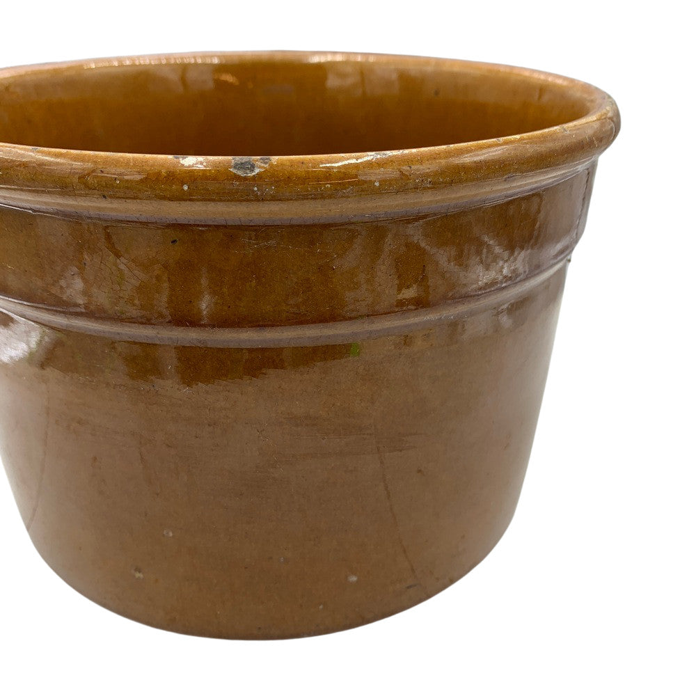 Vintage Glazed Bowl With Handle - Berbere Imports