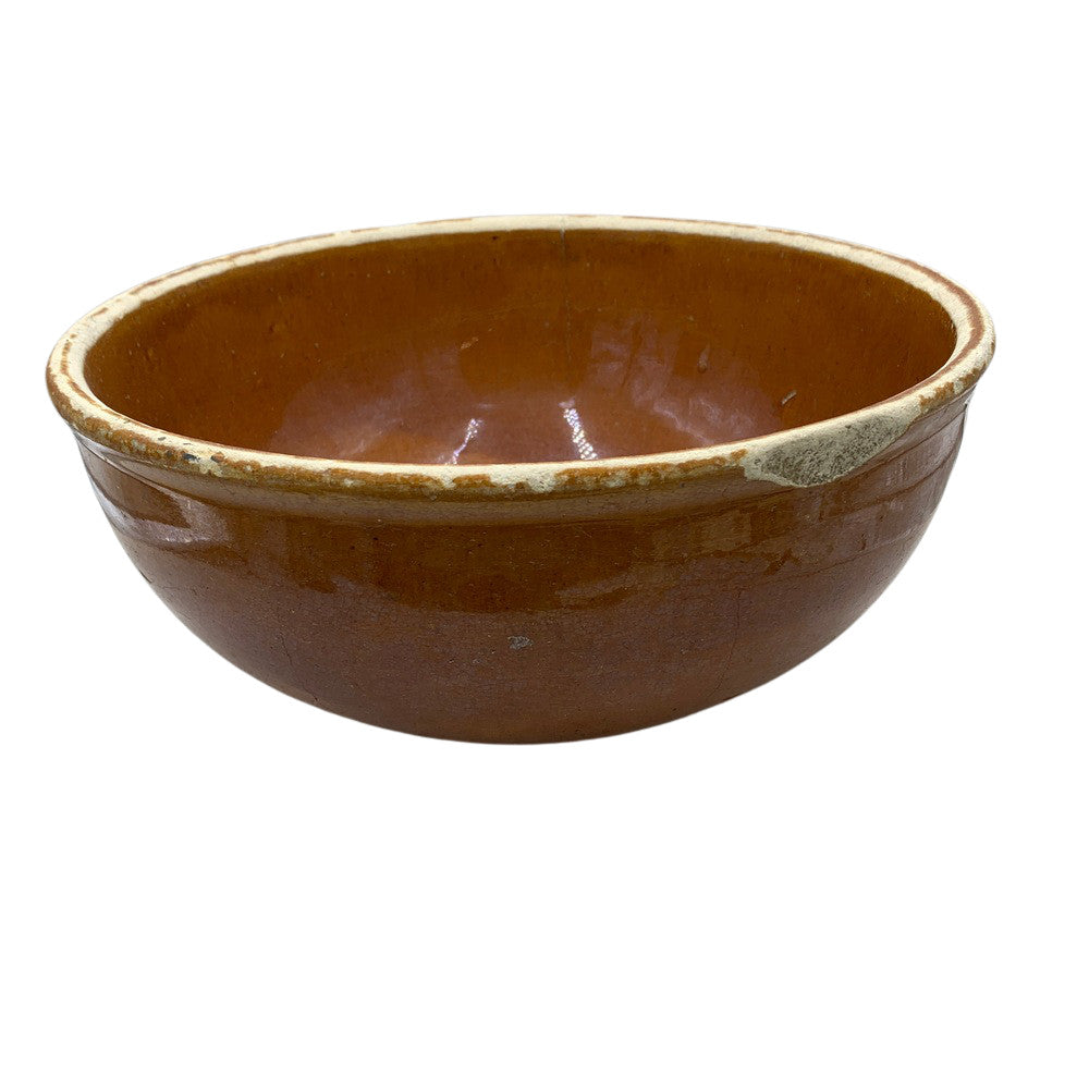 Antique Glazed Decorative Bowl - Berbere Imports