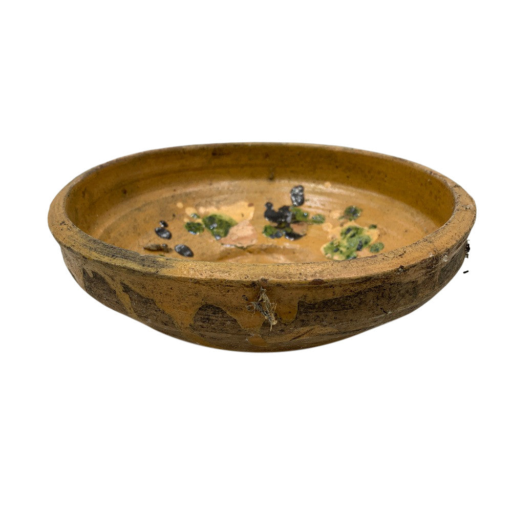 Antique Hungarian Folk Art Decorative Bowl - Berbere Imports