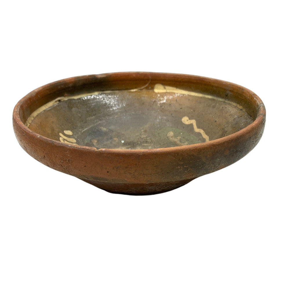 Antique Hungarian Folk Art Decorative Bowl - Berbere Imports