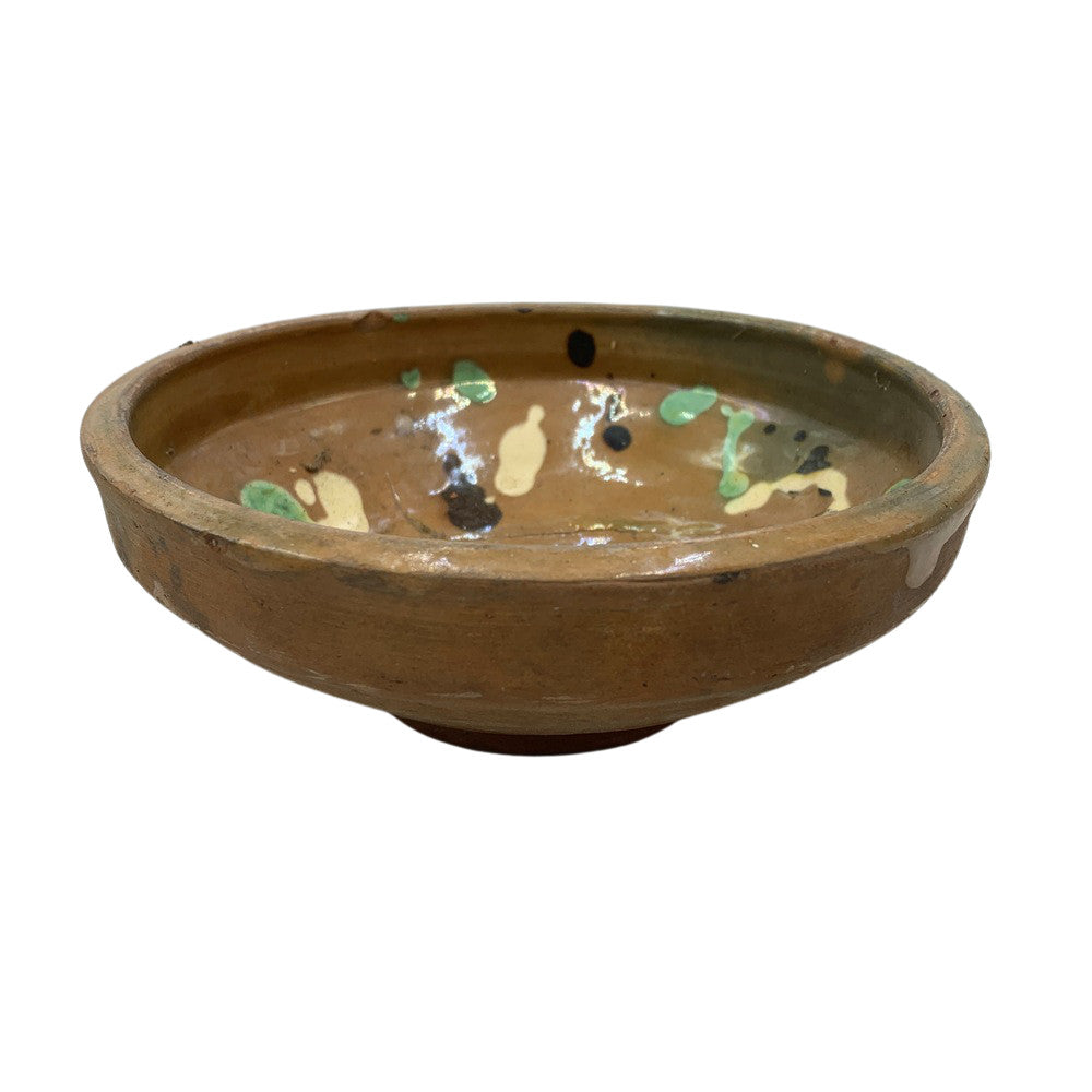 Antique Hungarian Folk Art Decorative Bowl - Berbere Imports