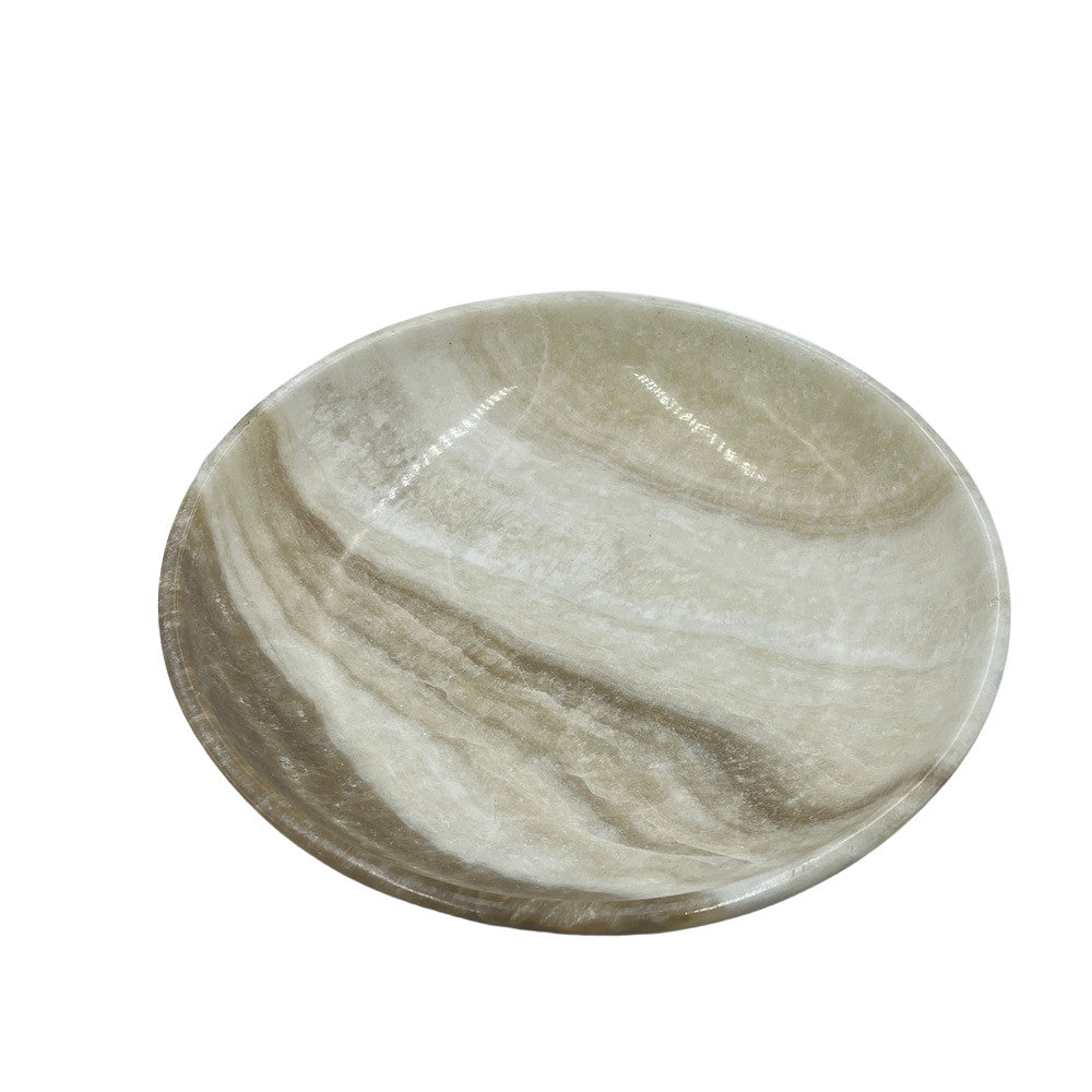 Round Onyx Bowl 12-Inch - Berbere Imports