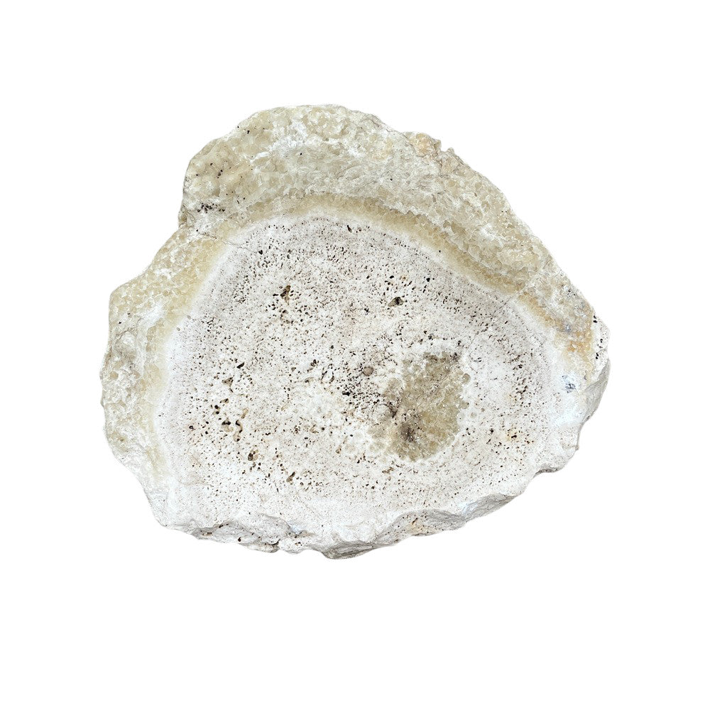 Spanish Organic-Shaped Stone Bowl - Berbere Imports