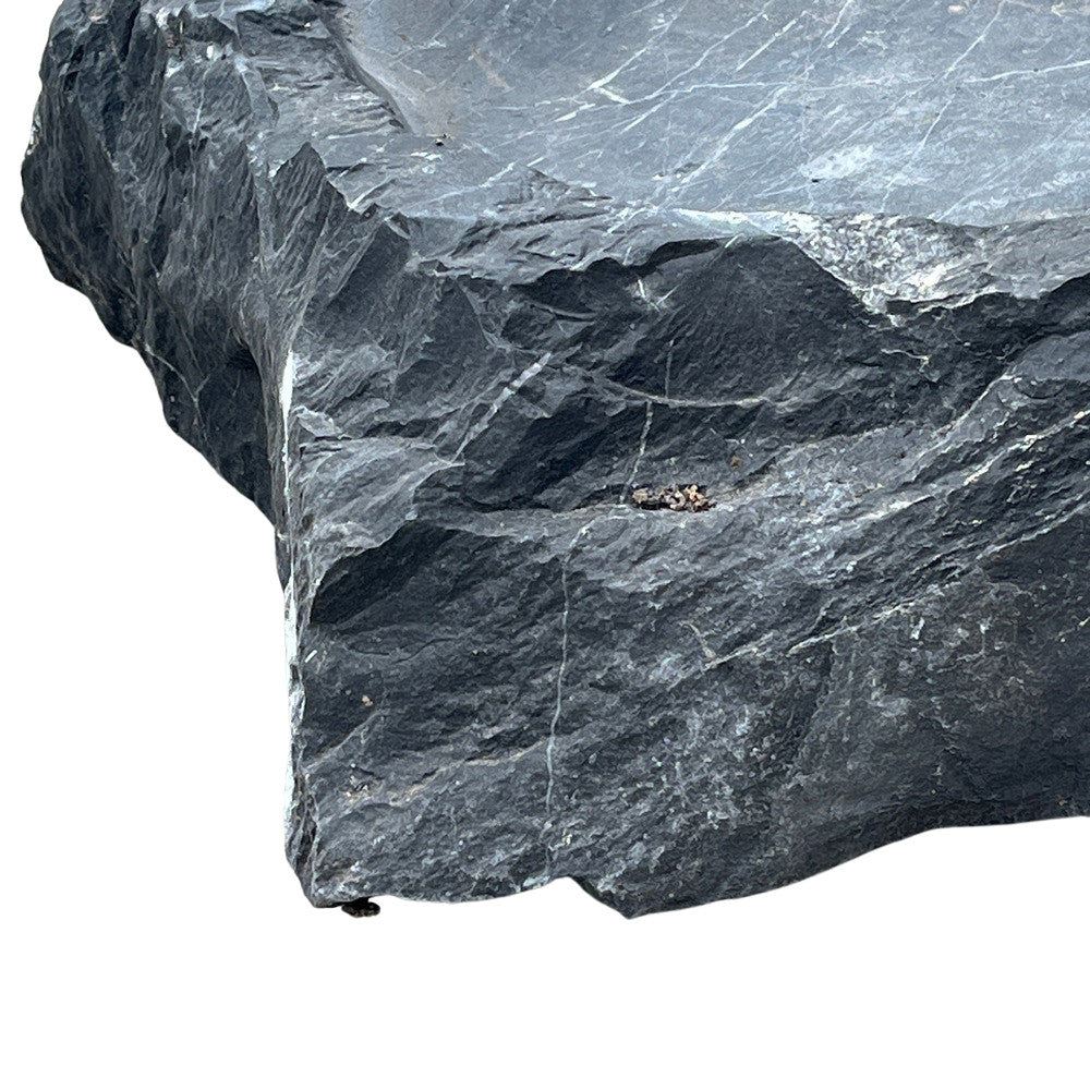 Spanish Organic-Shaped Stone Bowl - Berbere Imports