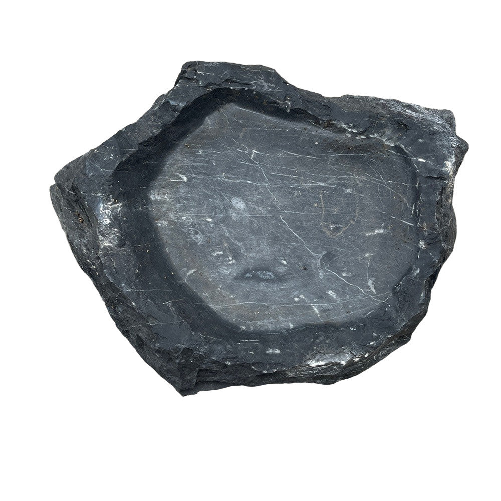 Spanish Organic-Shaped Stone Bowl - Berbere Imports