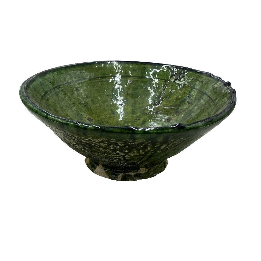 Moroccan Tamegroute Bowl - Berbere Imports