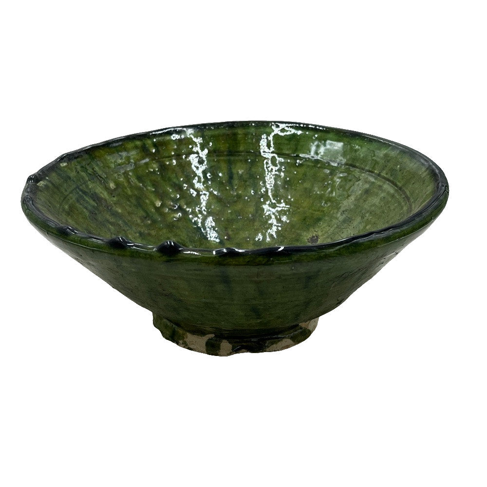 Moroccan Tamegroute Bowl - Berbere Imports