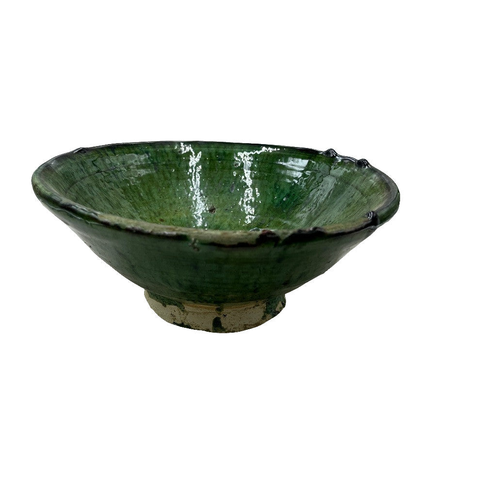 Moroccan Tamegroute Bowl - Berbere Imports