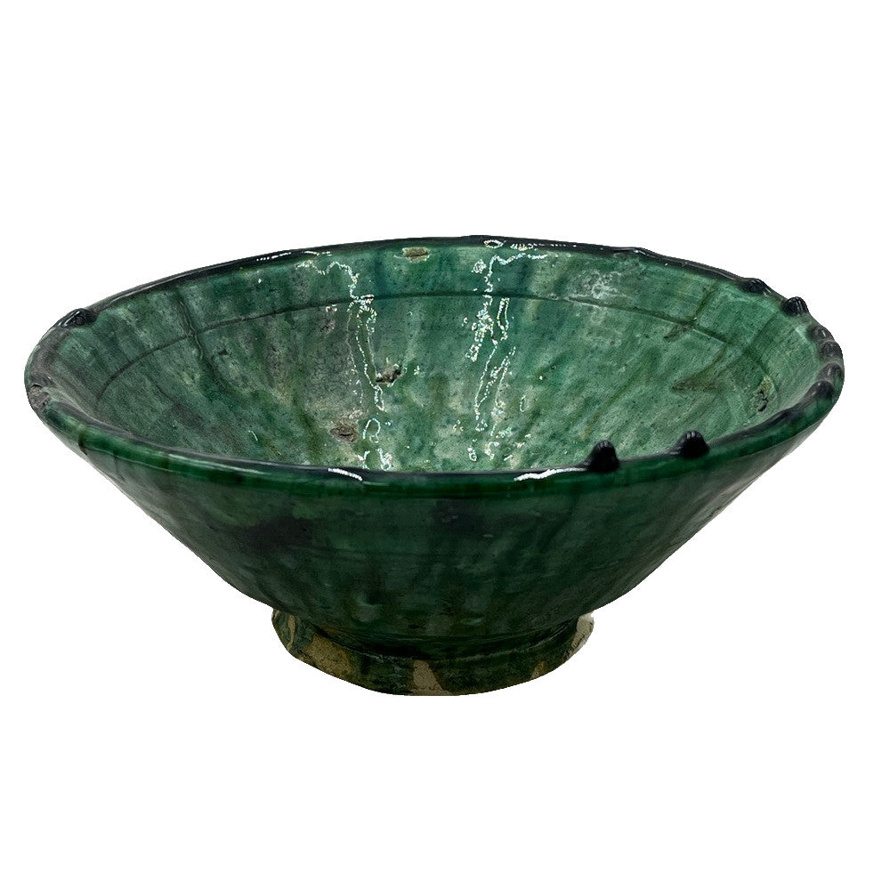 Moroccan Tamegroute Bowl - Berbere Imports