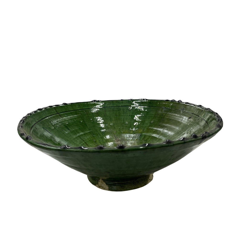 Moroccan Tamegroute Bowl - Berbere Imports