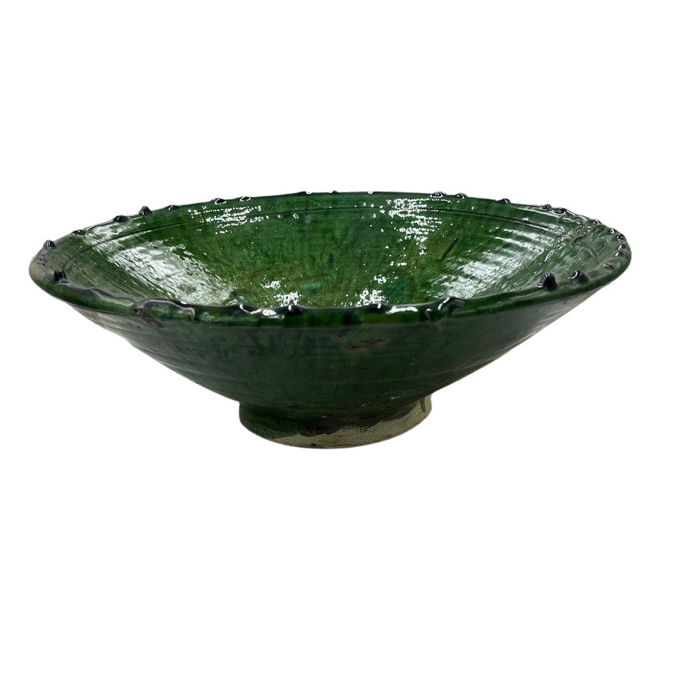 Moroccan Tamegroute Bowl - Berbere Imports