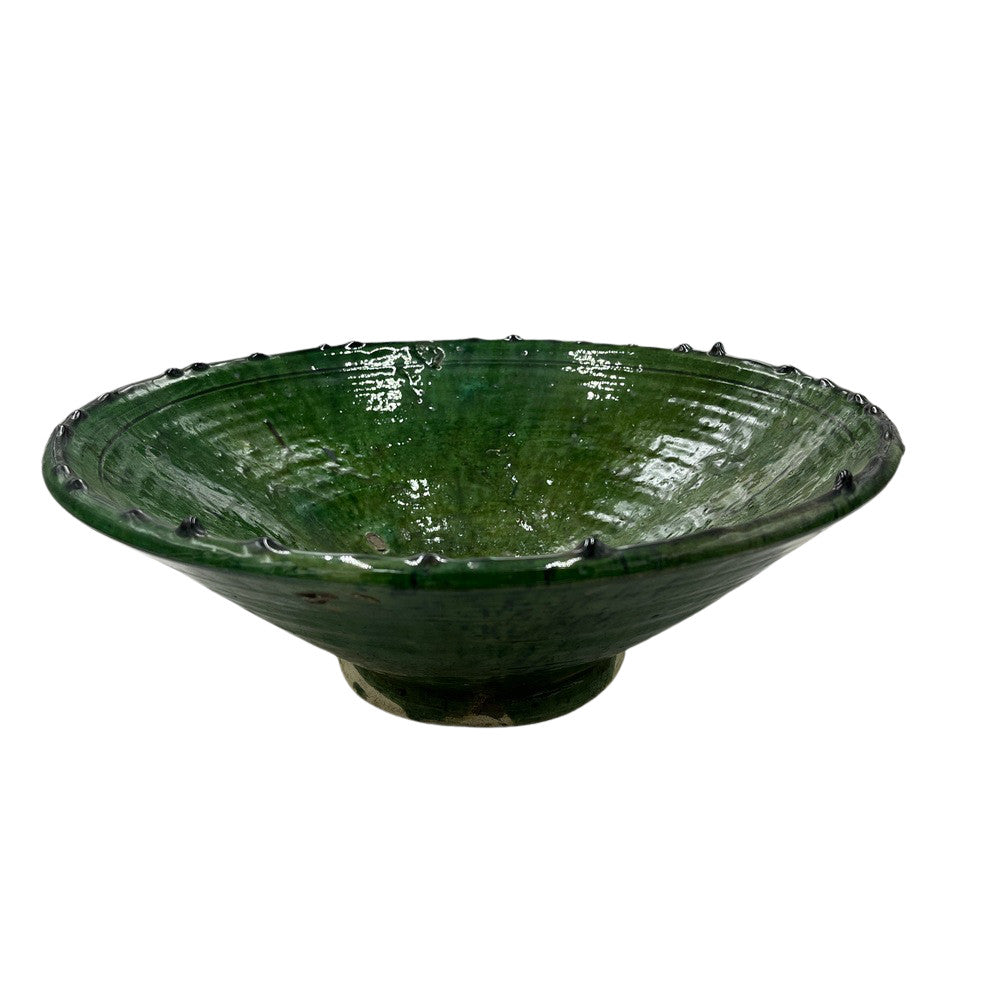 Moroccan Tamegroute Bowl - Berbere Imports