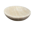 Travertine Plate - Medium - Berbere Imports