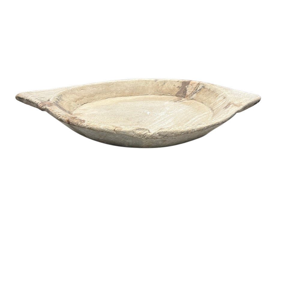 Vintage Wooden Parat Bowl - Berbere Imports