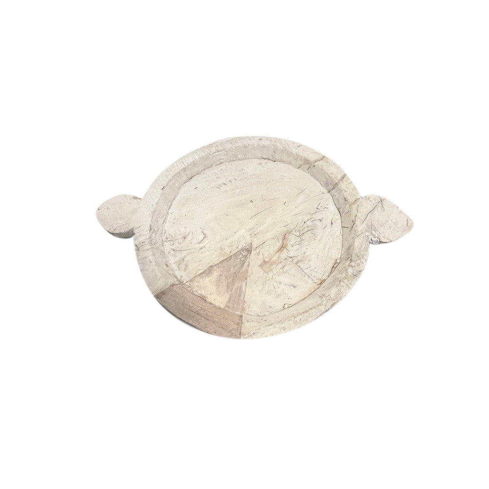 Vintage Wooden Parat Bowl - Berbere Imports