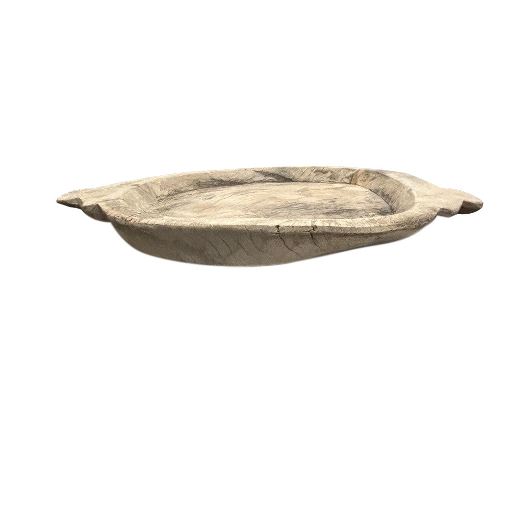 Vintage Wooden Parat Bowl - Berbere Imports