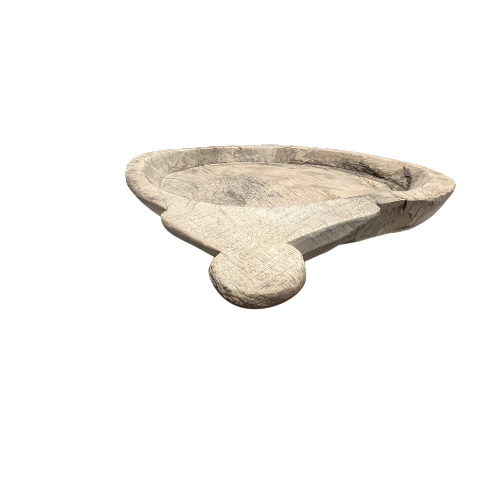 Vintage Wooden Parat Bowl - Berbere Imports