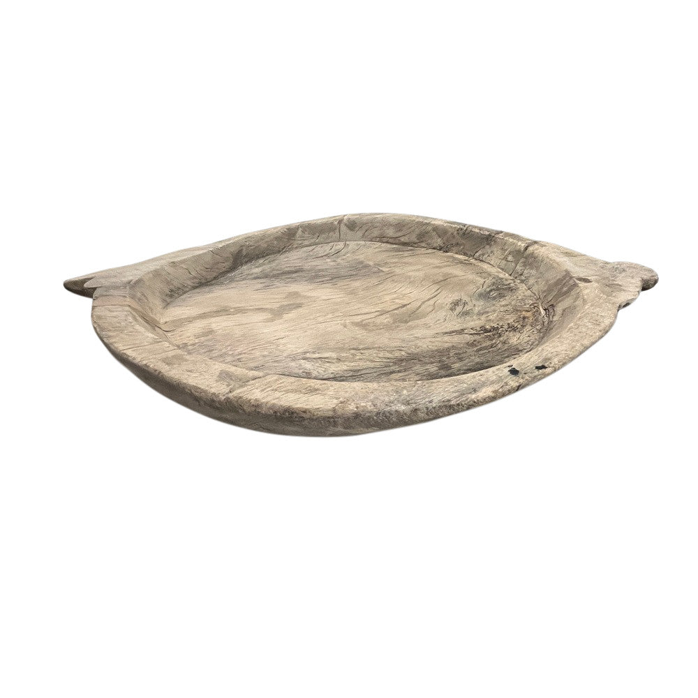 Vintage Wooden Parat Bowl - Berbere Imports