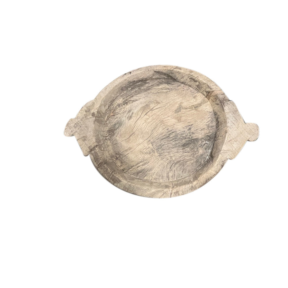Vintage Wooden Parat Bowl - Berbere Imports