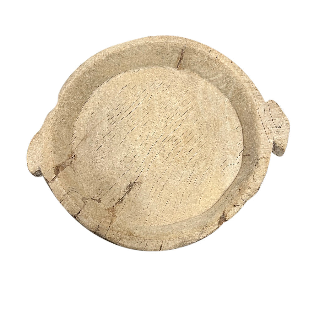 Vintage Wooden Parat Bowl - Berbere Imports