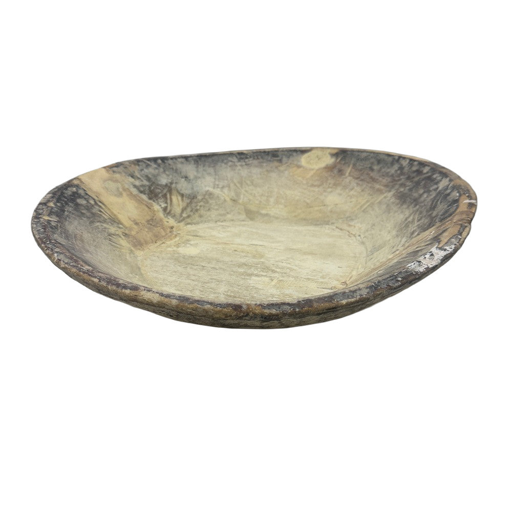 Vintage Wooden Parat Bowl - Berbere Imports