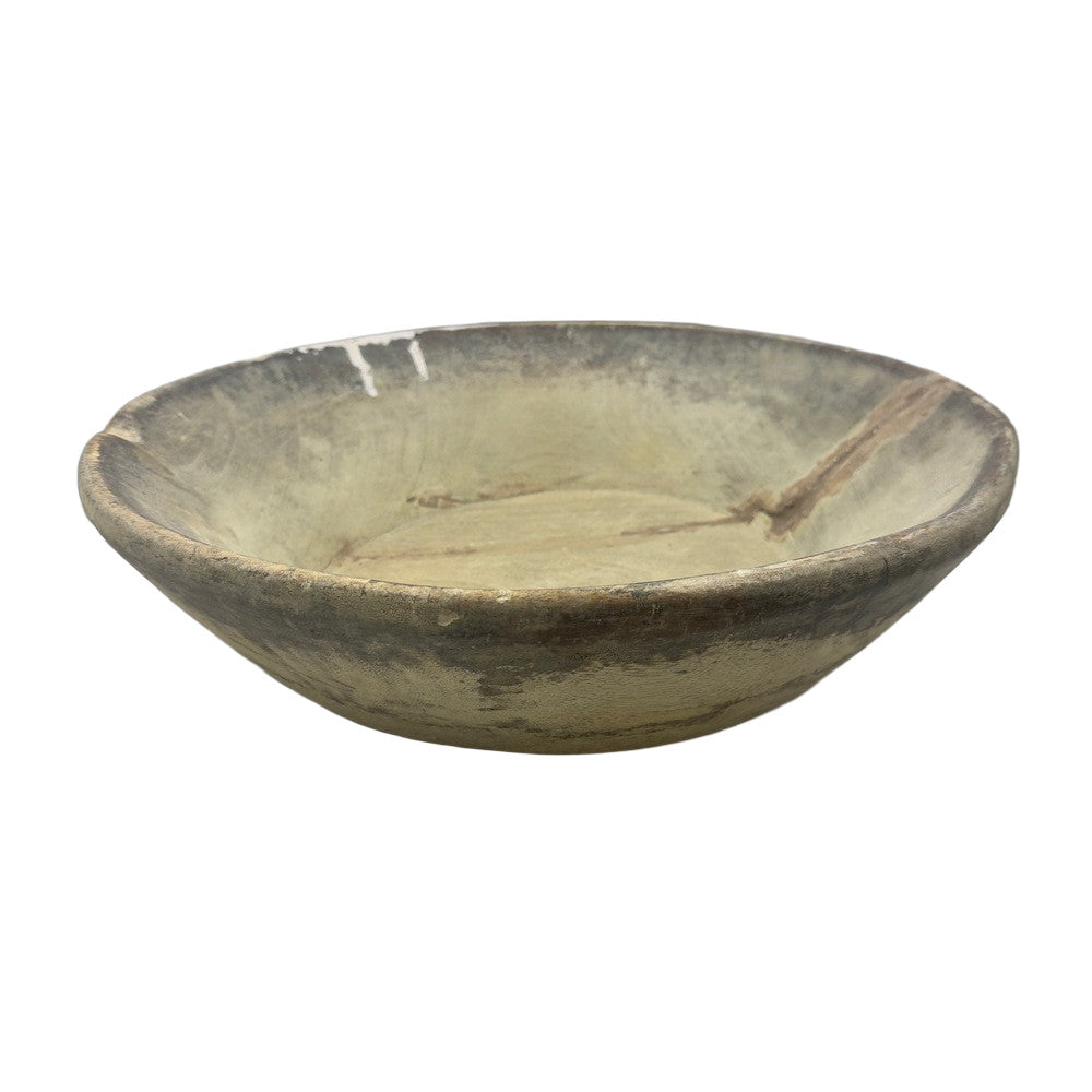 Vintage Wooden Parat Bowl - Berbere Imports