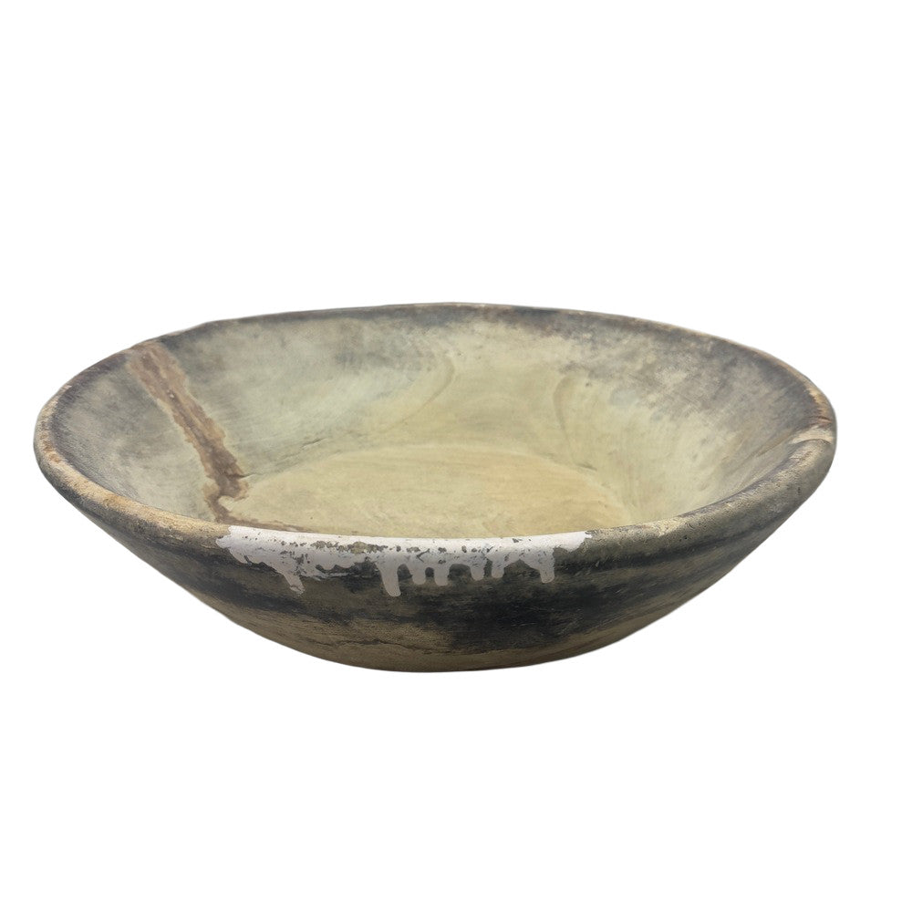 Vintage Wooden Parat Bowl - Berbere Imports