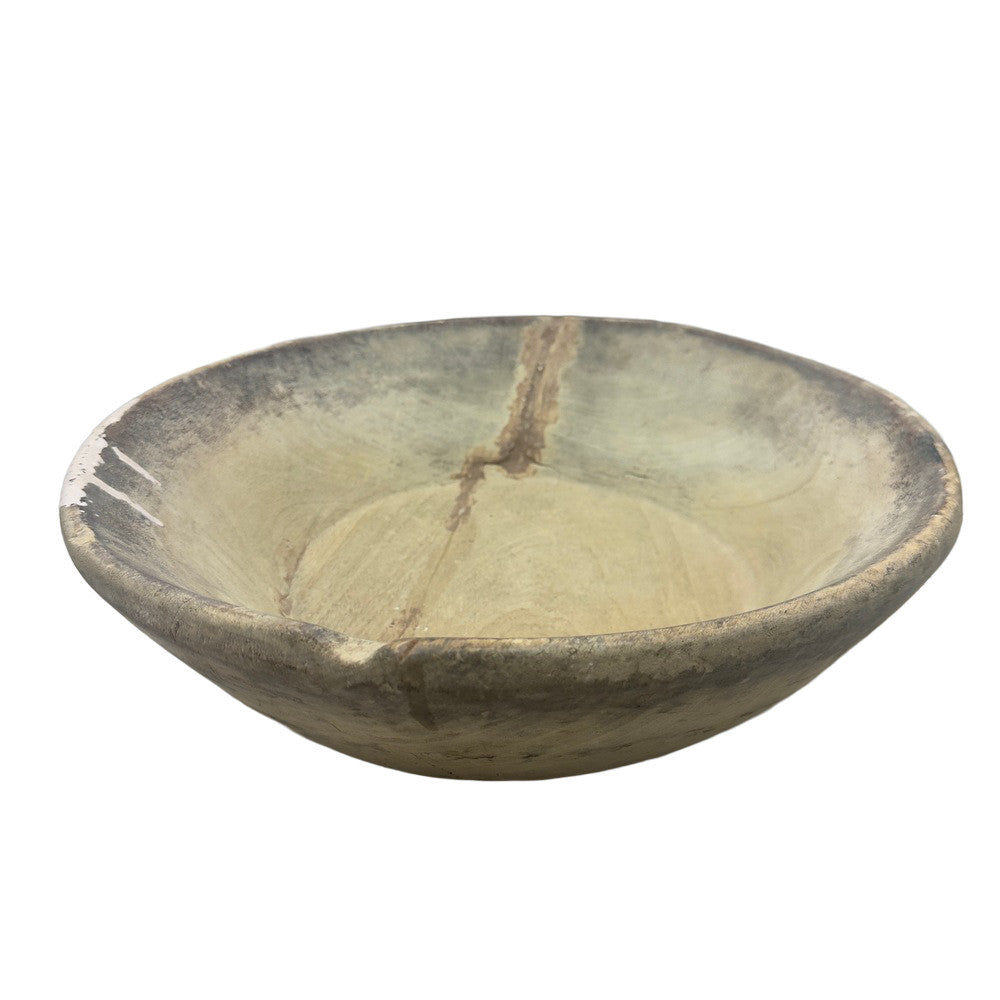 Vintage Wooden Parat Bowl - Berbere Imports