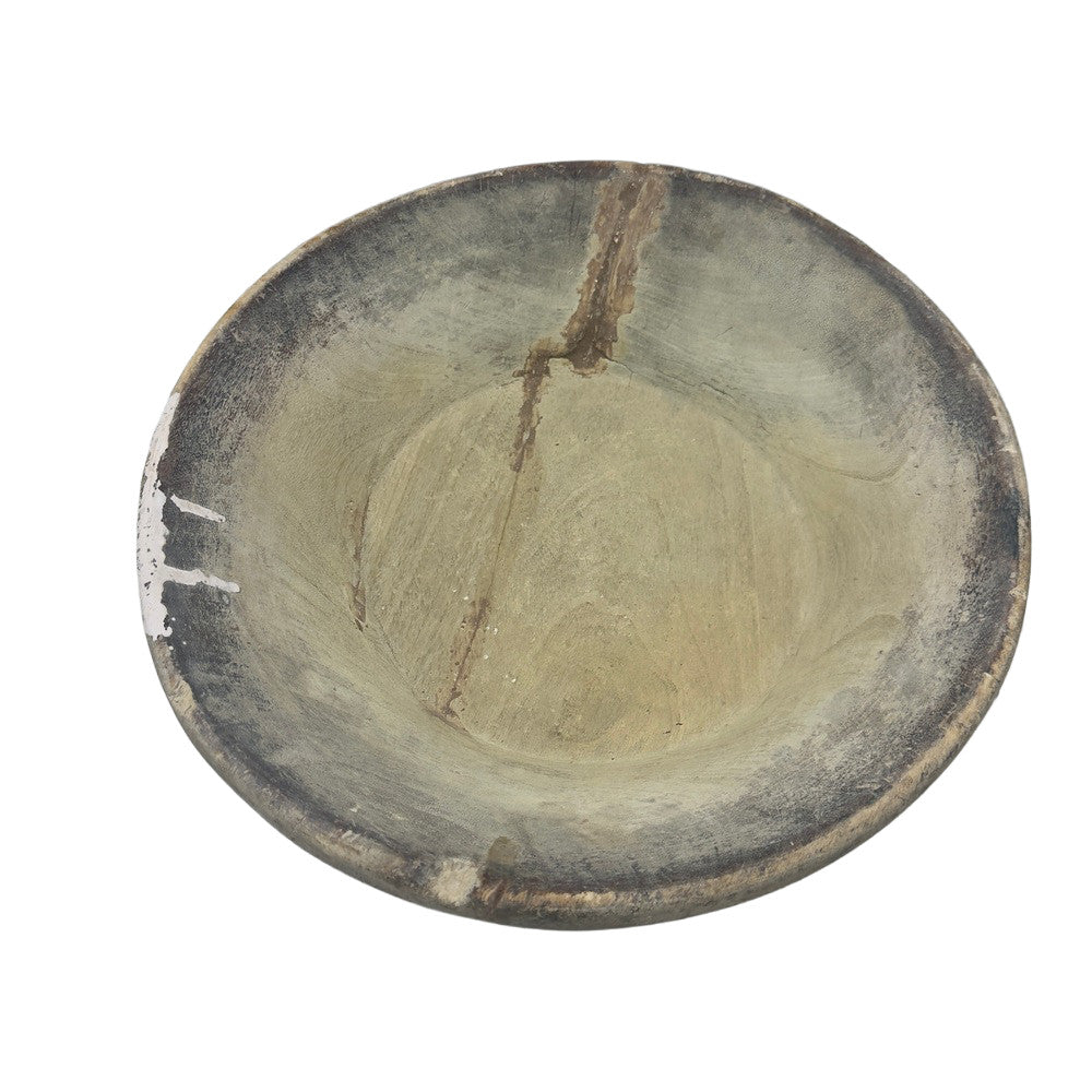 Vintage Wooden Parat Bowl - Berbere Imports