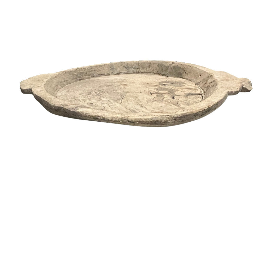 Vintage Wooden Parat Bowl - Berbere Imports