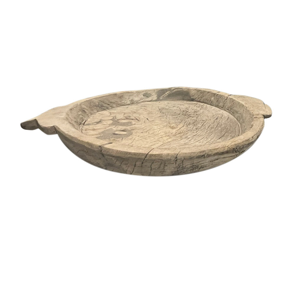 Vintage Wooden Parat Bowl - Berbere Imports