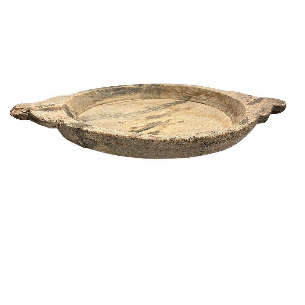 Vintage Wooden Parat Bowl - Berbere Imports