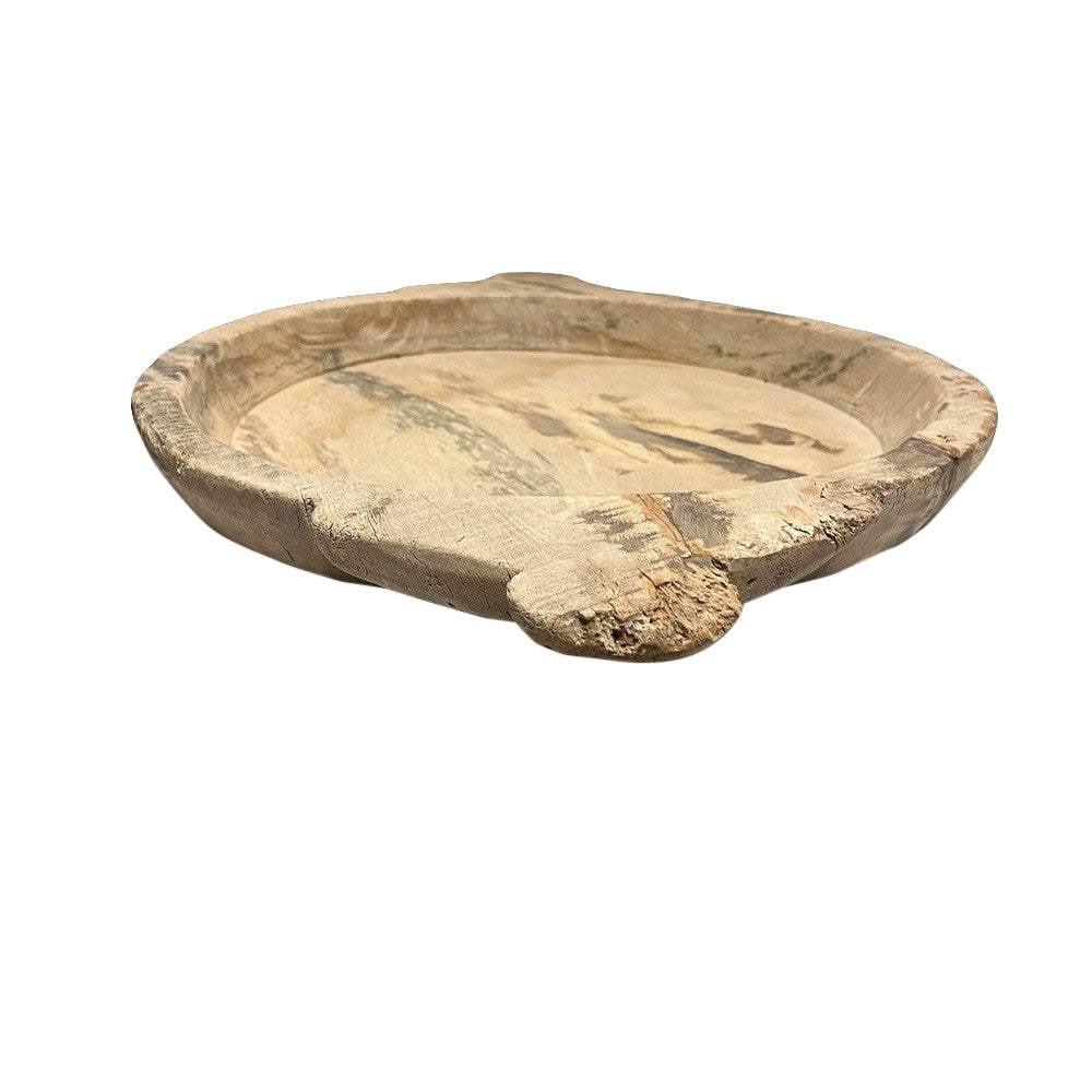 Vintage Wooden Parat Bowl - Berbere Imports