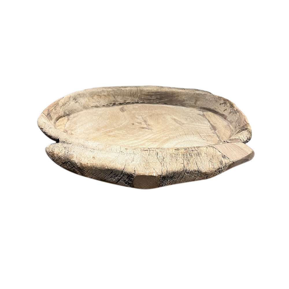 Vintage Wooden Parat Bowl - Berbere Imports