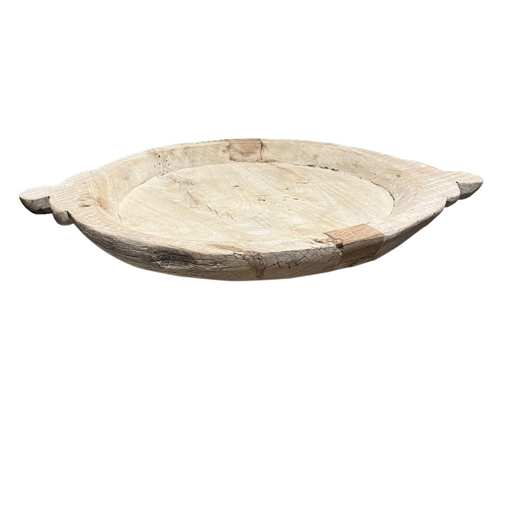 Vintage Wooden Parat Bowl - Berbere Imports