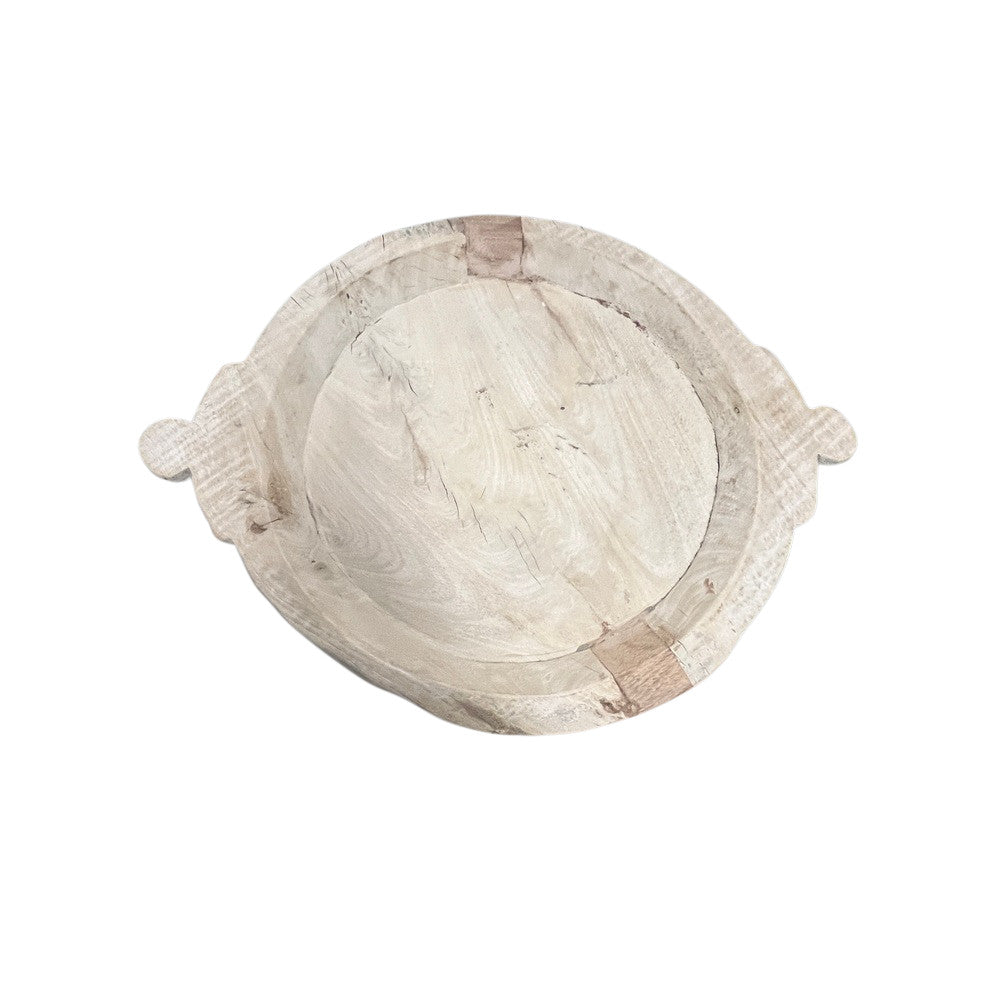 Vintage Wooden Parat Bowl - Berbere Imports