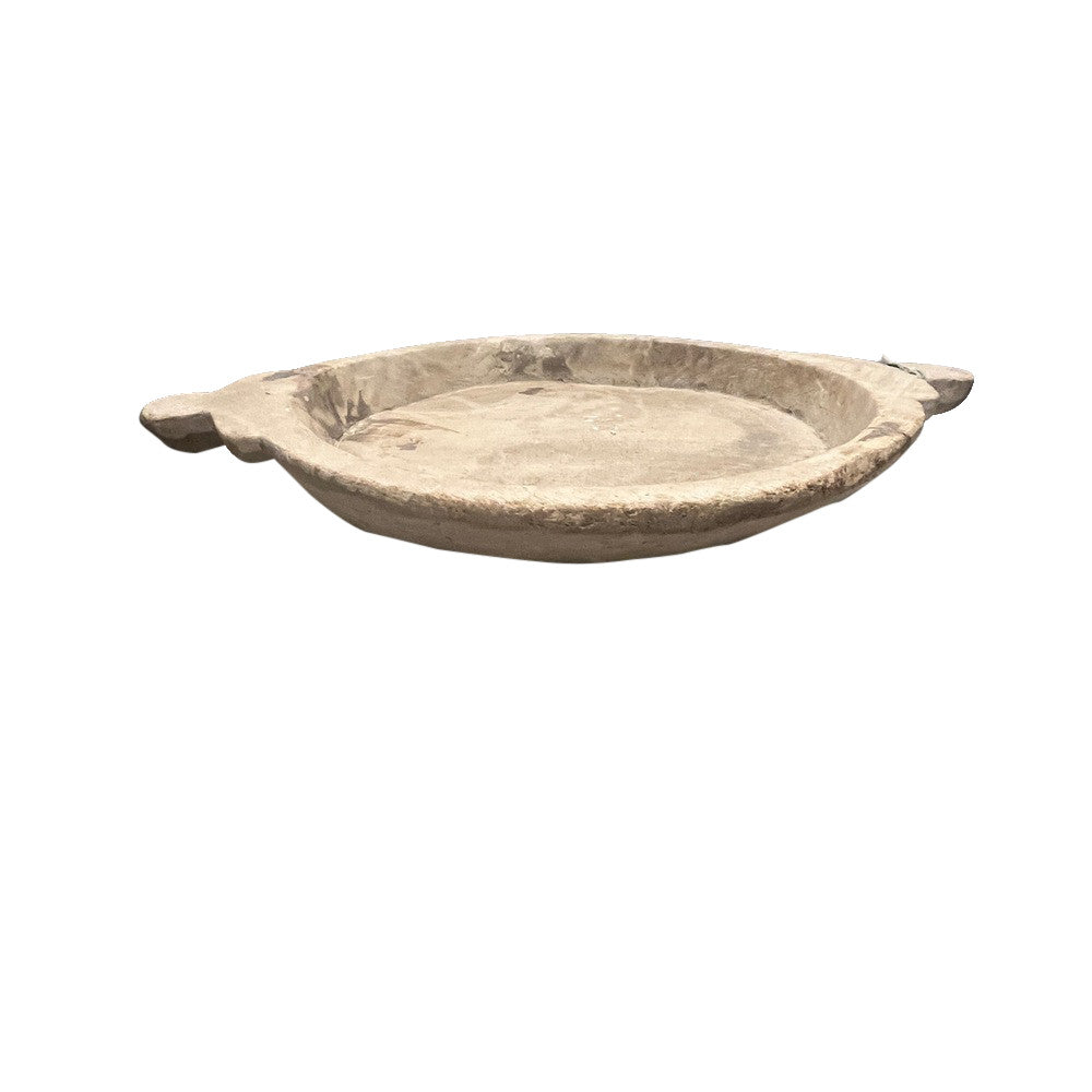 Vintage Wooden Parat Bowl - Berbere Imports