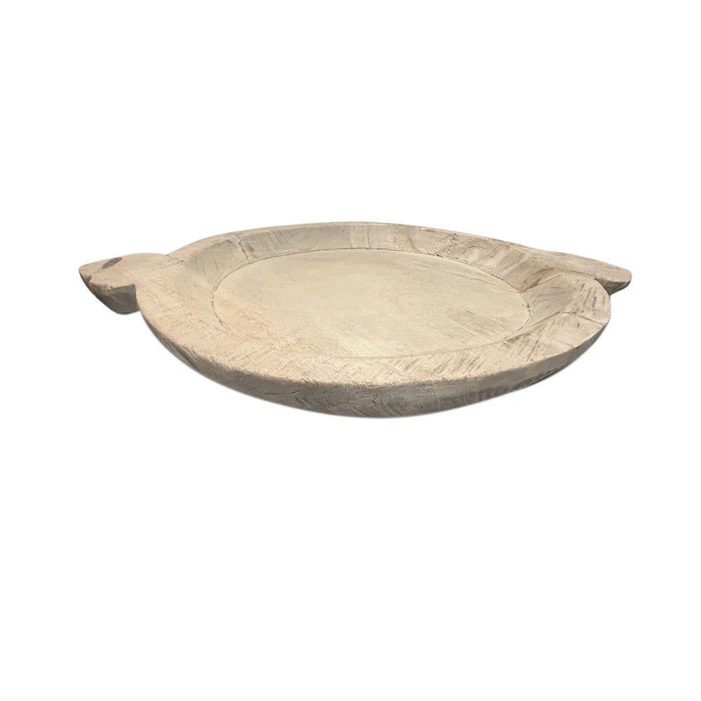 Vintage Wooden Parat Bowl - Berbere Imports