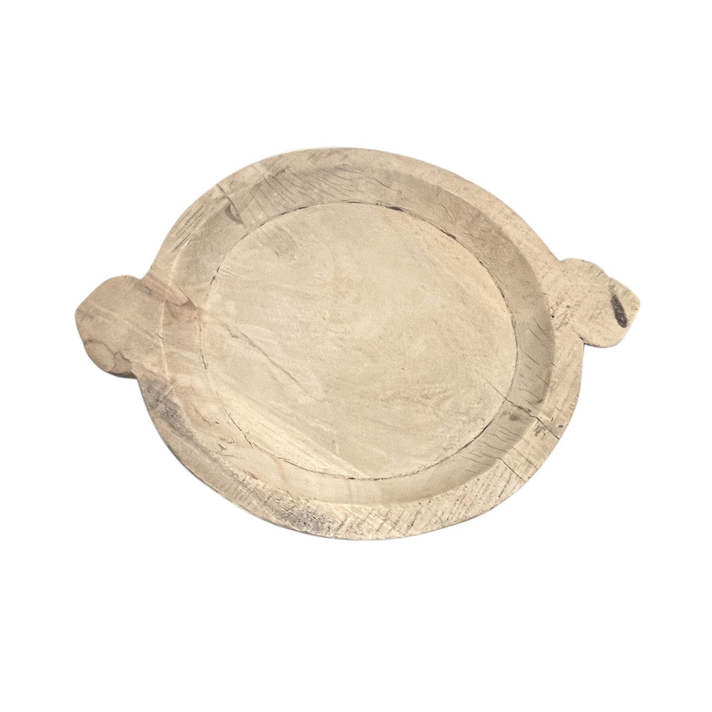 Vintage Wooden Parat Bowl - Berbere Imports