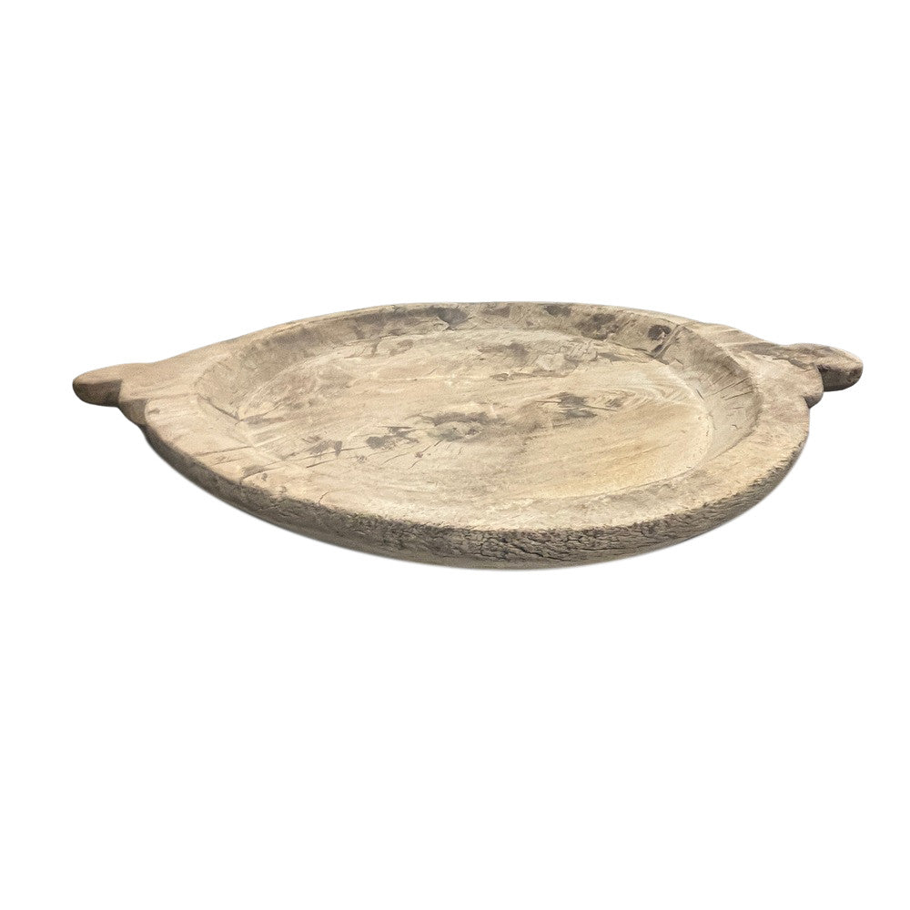 Vintage Wooden Parat Bowl - Berbere Imports