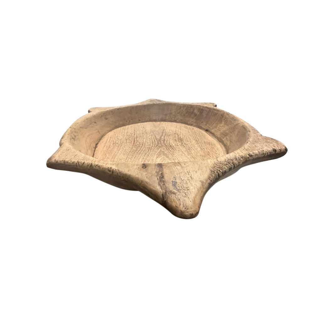 Vintage Wooden Parat Bowl - Berbere Imports