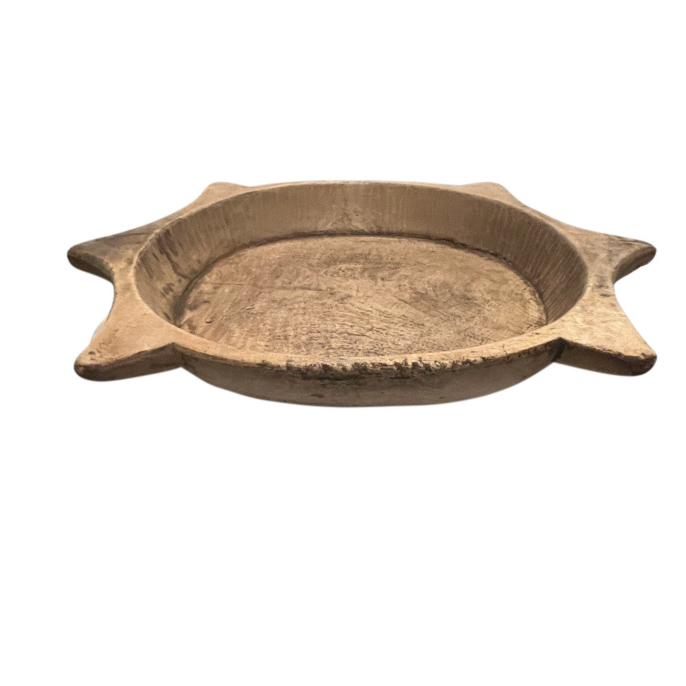 Vintage Wooden Parat Bowl - Berbere Imports