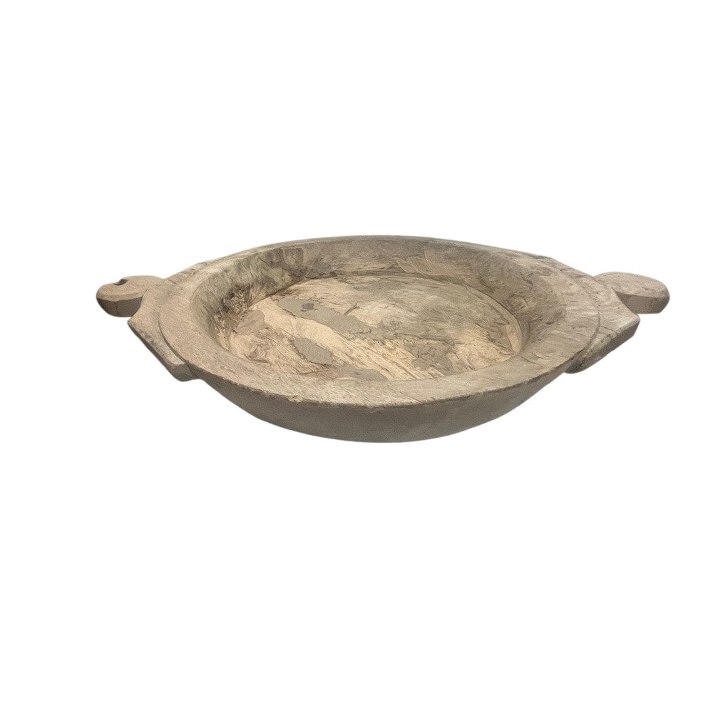 Vintage Wooden Parat Bowl - Berbere Imports