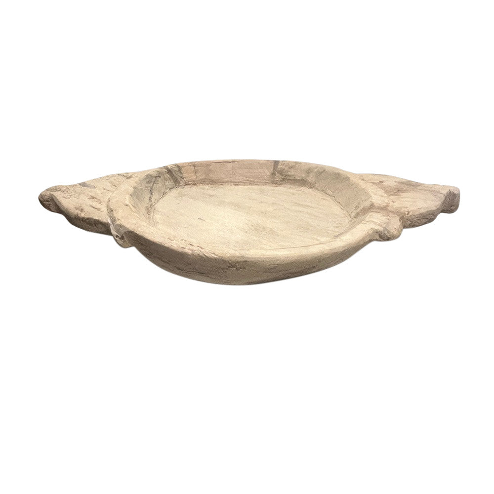 Vintage Wooden Parat Bowl - Berbere Imports