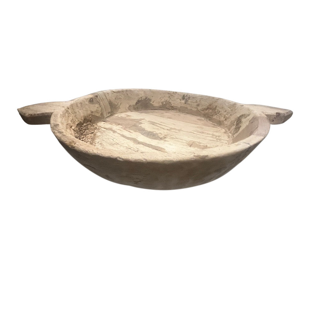 Vintage Wooden Parat Bowl - Berbere Imports